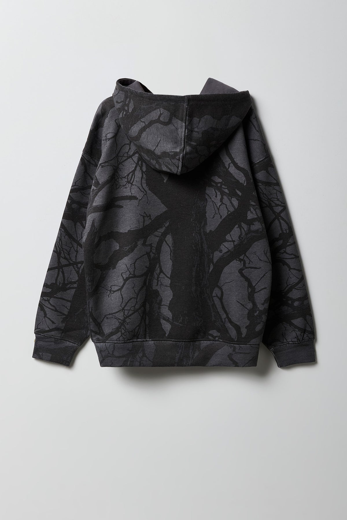 Vue alternative 2. Haut à capuchon en molleton avec motif camouflage pour enfant