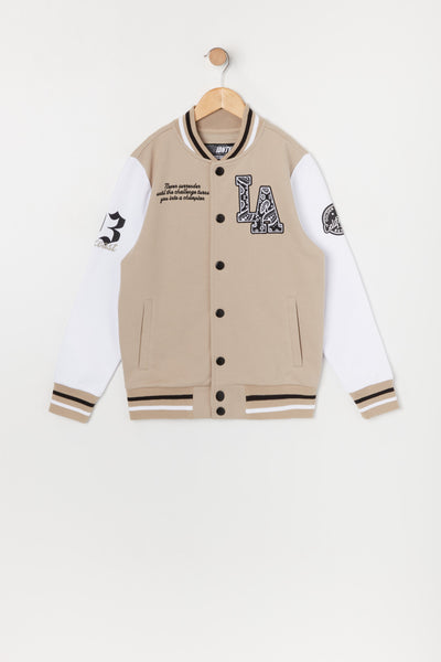 Boys Los Angeles Embroidered Varsity Jacket – Urban Planet