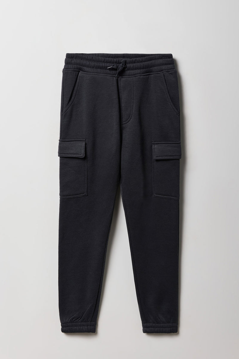 Kids Fleece Cargo Jogger