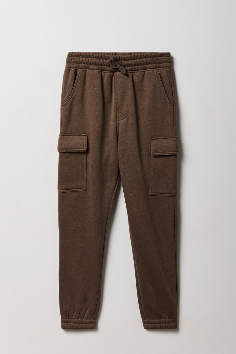 Kids Fleece Cargo Jogger