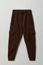 Jogger cargo en molleton pour enfants