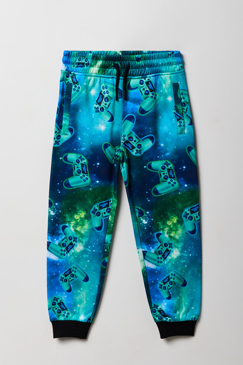 Kids Mad Skills Printed Fleece Jogger