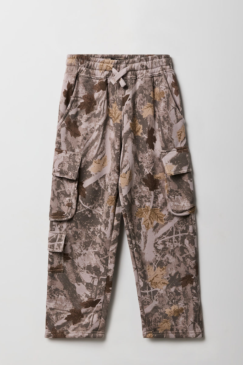 Pantalon d'entraînement cargo en molleton pour enfants