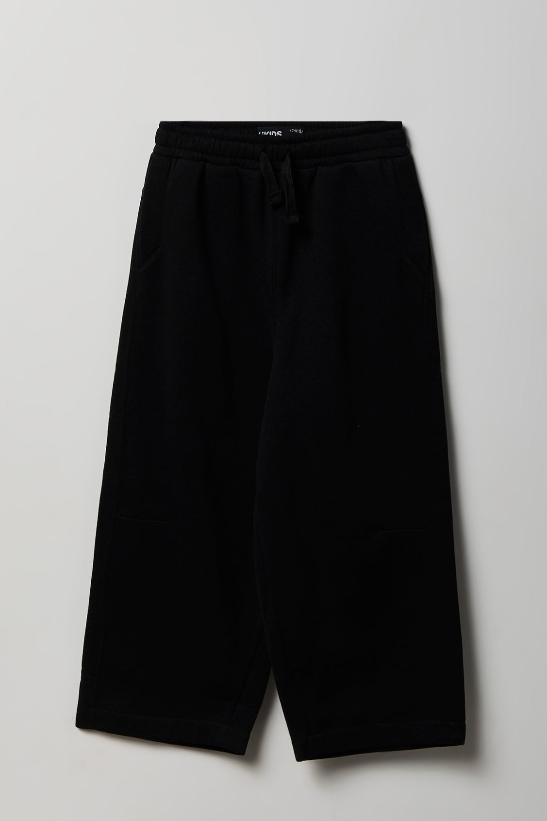 Pantalon d'entraînement à jambe baril en molleton pour enfant