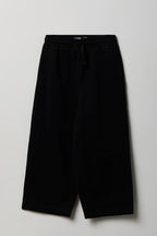 Pantalon d'entraînement à jambe baril en molleton pour enfant
