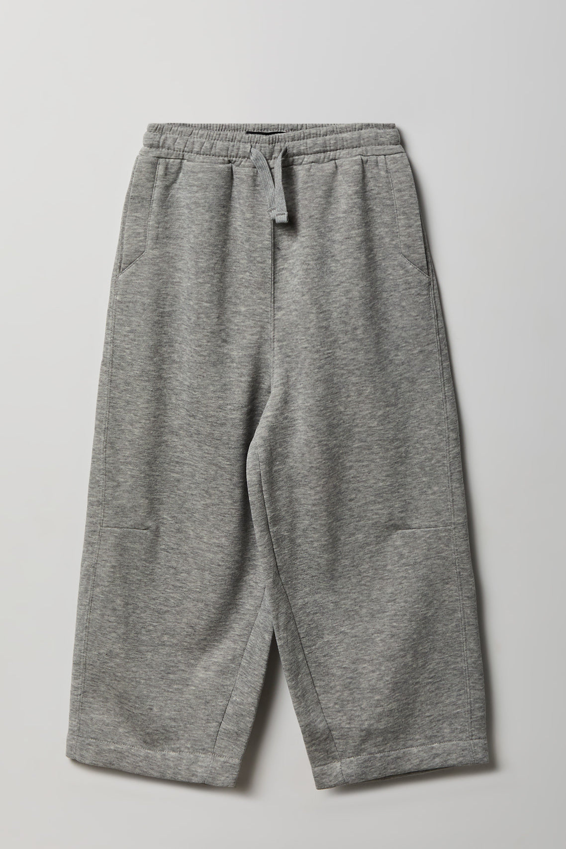 Pantalon d'entraînement à jambe baril en molleton pour enfant