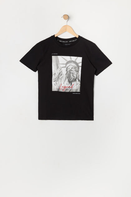 Boys Self Made Legend Graphic T-Shirt