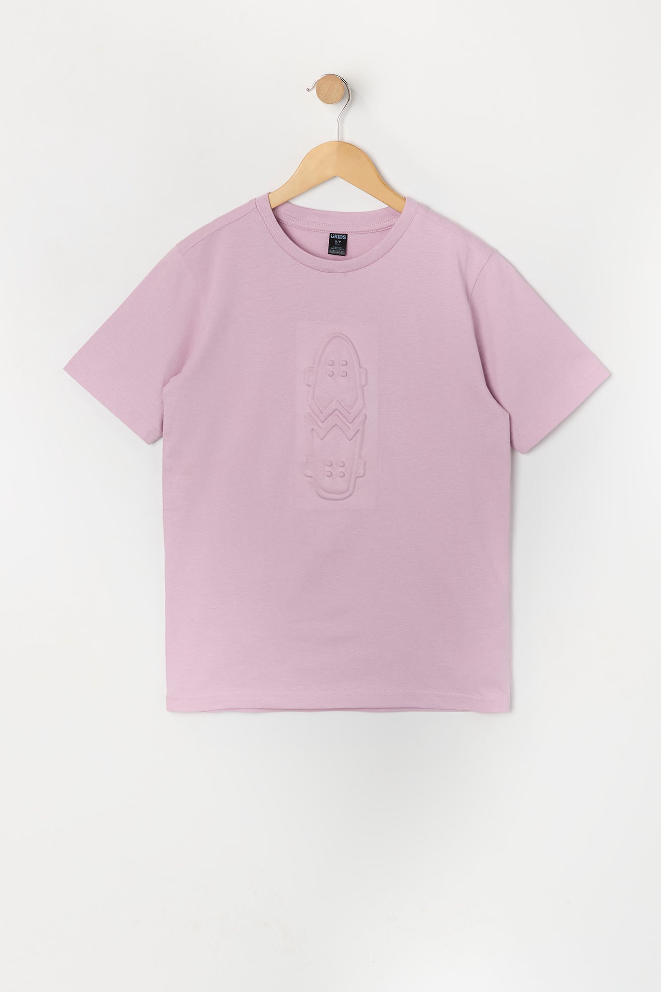 Boys Skateboard Embroidered T-Shirt