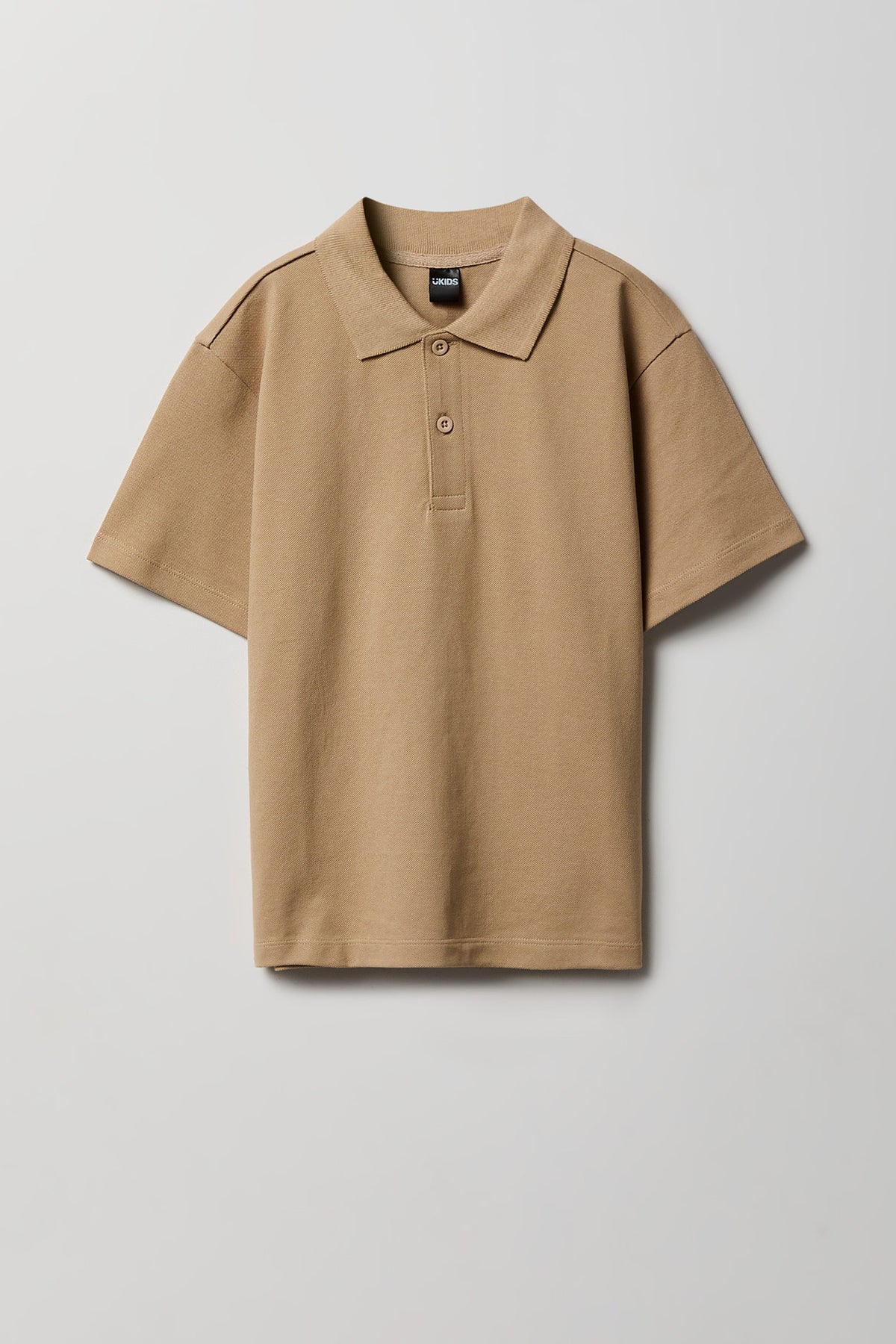 Boys Polo Shirt - Natural