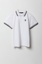 Boys Embroidered Polo