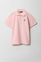 Polo à broderie pour garçons