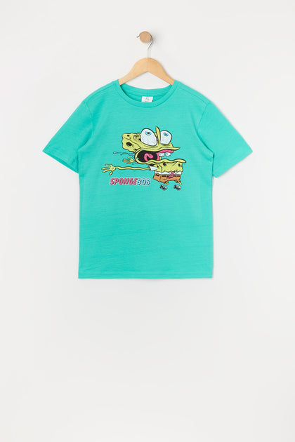 T-shirt à imprimé SpongeBob pour garçon