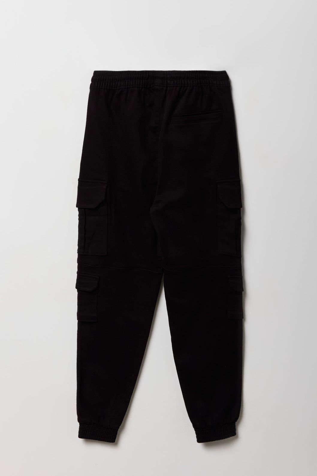 Alt View 2. Boys Multi Pocket Cargo Jogger - Black