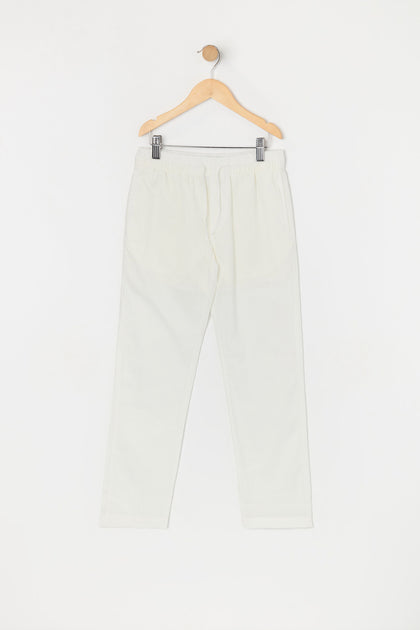 Boys Linen Relaxed Pant
