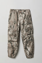 Boys Poplin Cargo Jogger
