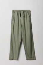Pantalon ample en mélange de lin pour garçons