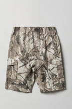 Boys Poplin Cargo Short