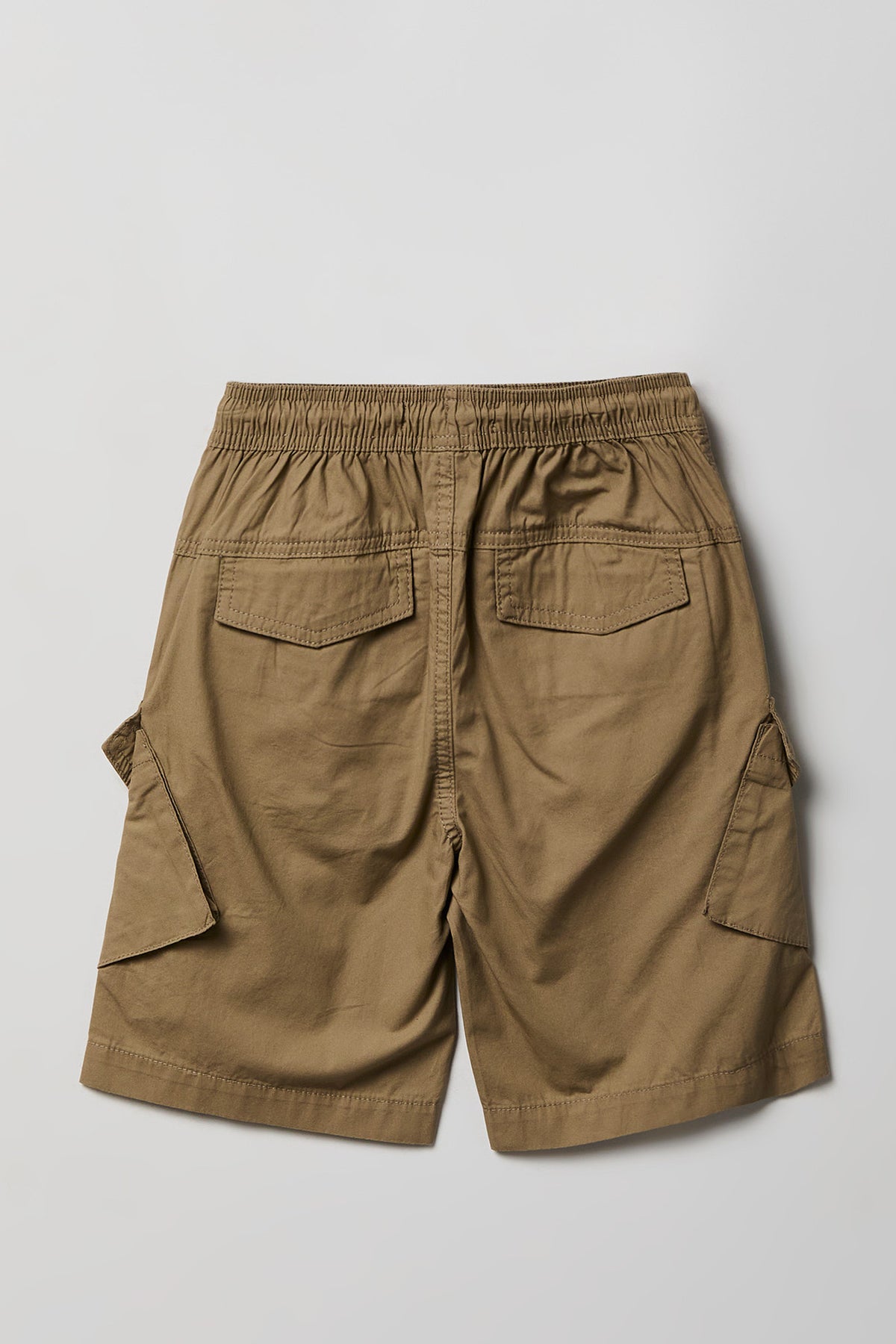 Vue alternative 2. Short cargo en popeline pour garçon