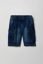 Boys Cargo Denim Short