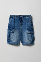 Boys Cargo Denim Short