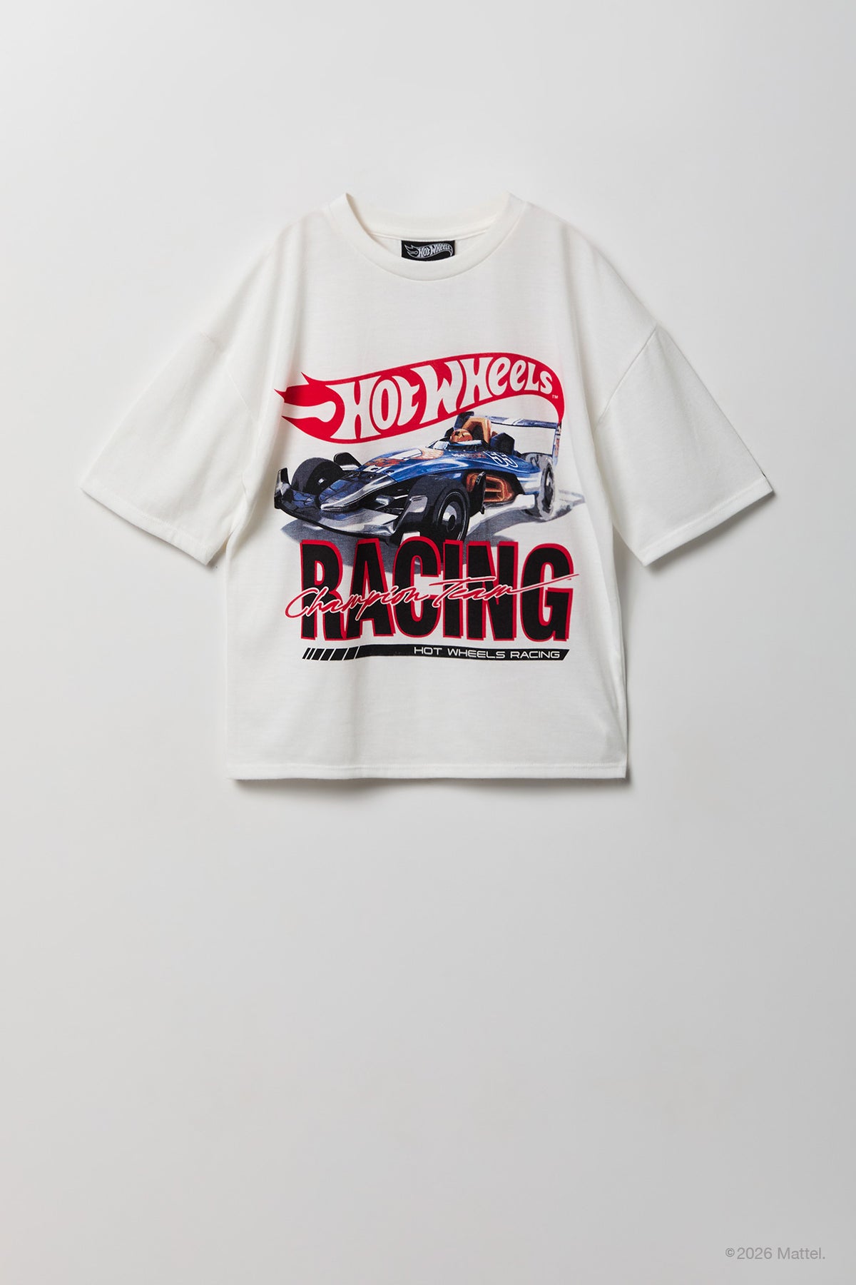 Vue alternative 2. Ensemble pyjama avec t-shirt à imprimé Hot Wheels™ et short pour enfant