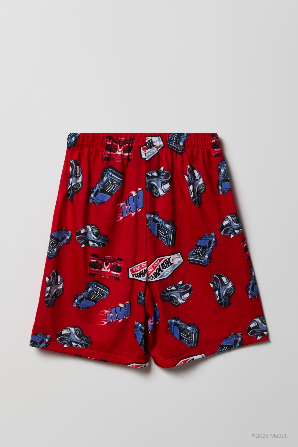 Vue alternative 5. Ensemble pyjama avec t-shirt à imprimé Hot Wheels™ et short pour enfant