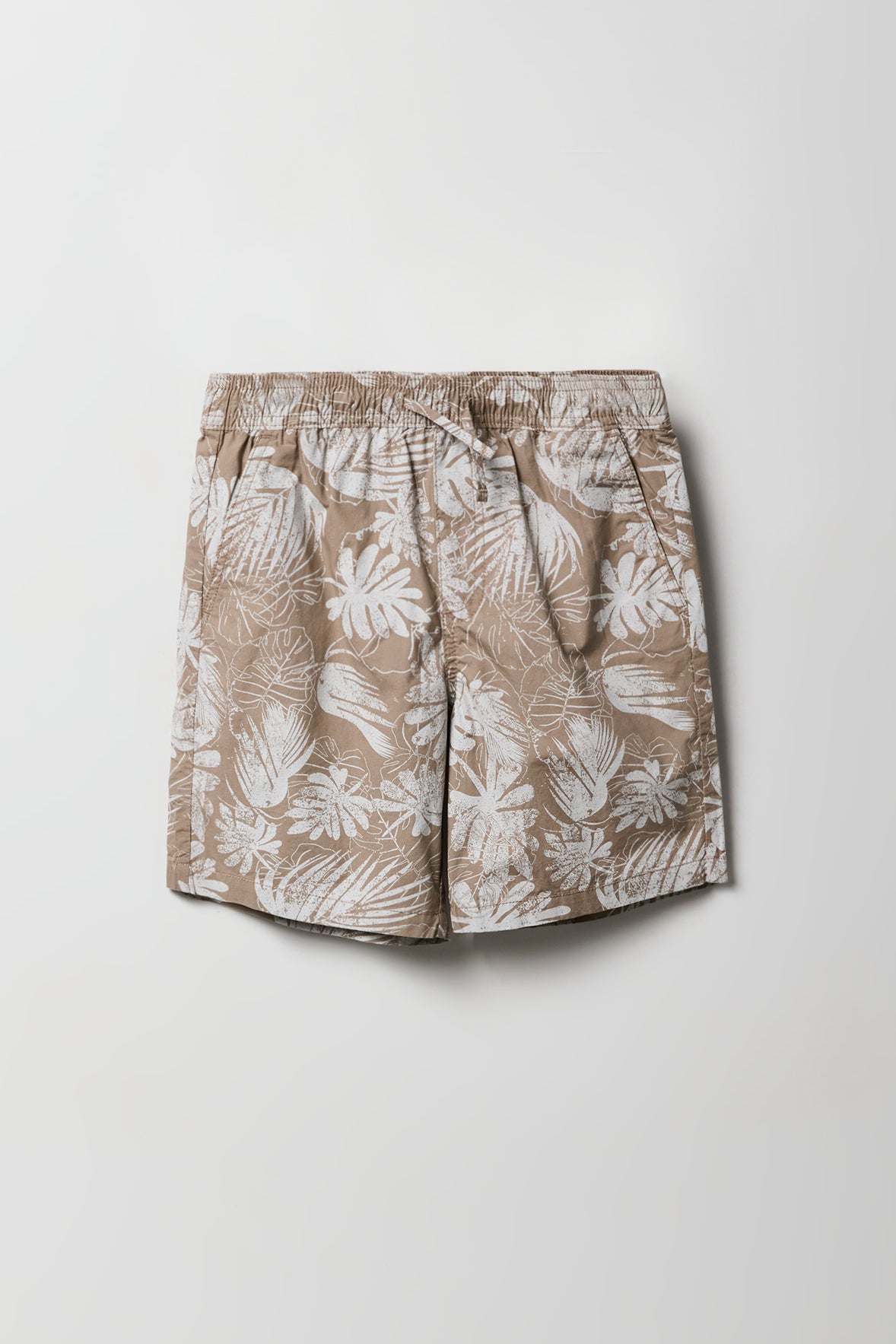 Short à imprimé tropical pour garçons