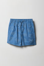 Short à imprimé tropical pour garçons