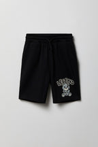 Short en molleton à imprimé Animal pour garçon