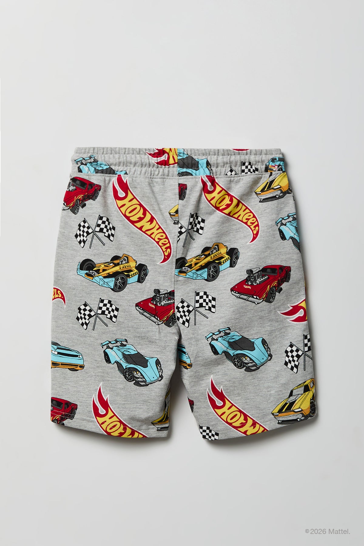 Vue alternative 2. Short en molleton à imprimé Hot Wheels™ pour enfant