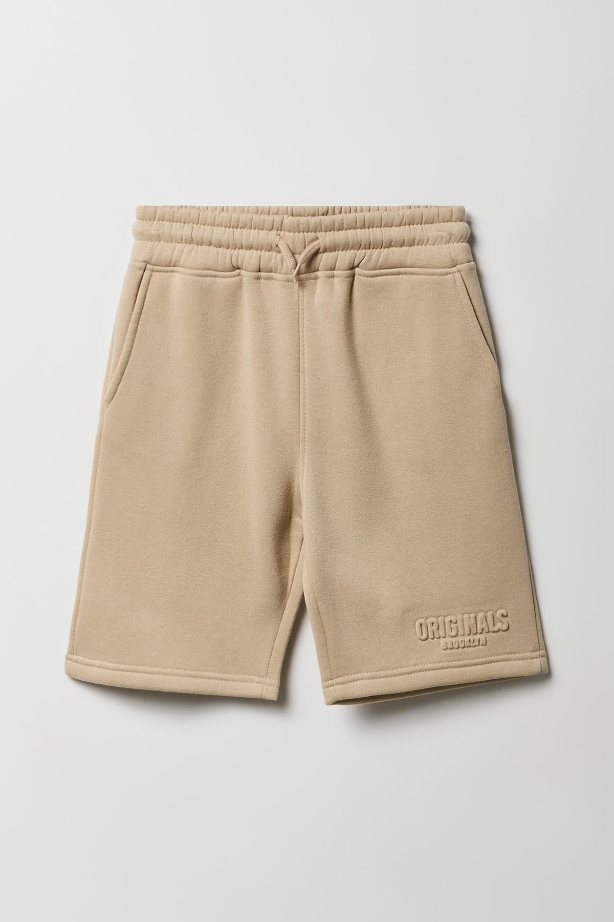 Short en molleton embossé pour garçon