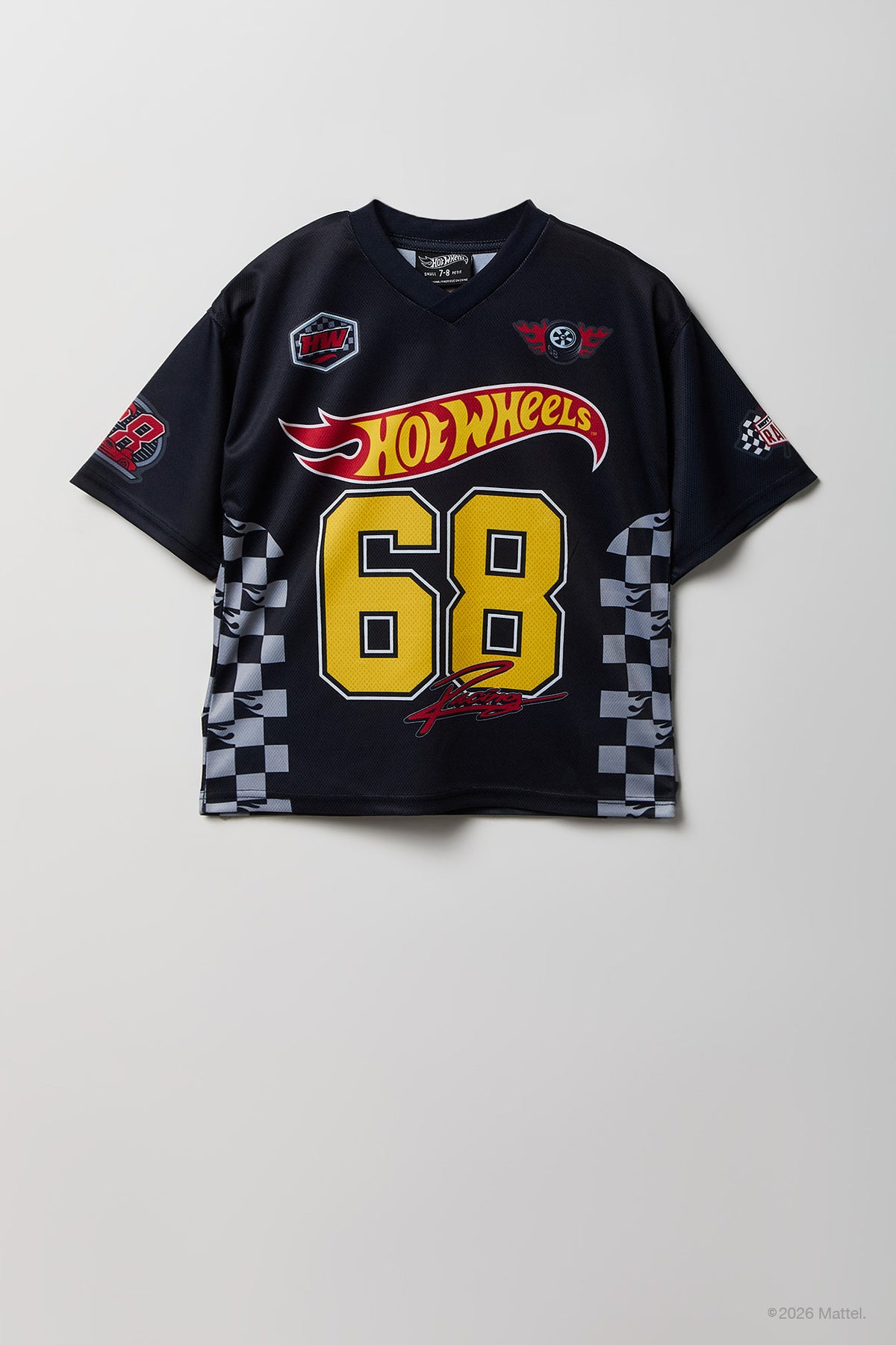 Hot Wheels™ Boys Mesh Jersey - Black