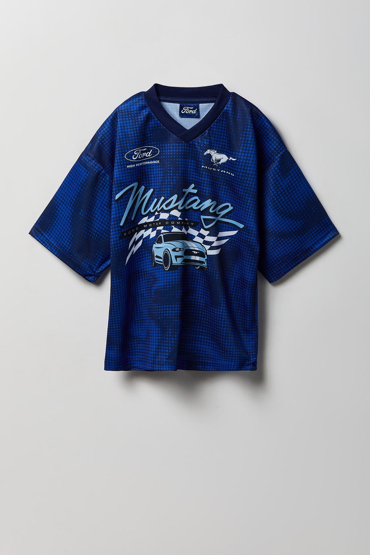 Jersey en filet à imprimé Ford pour garçon