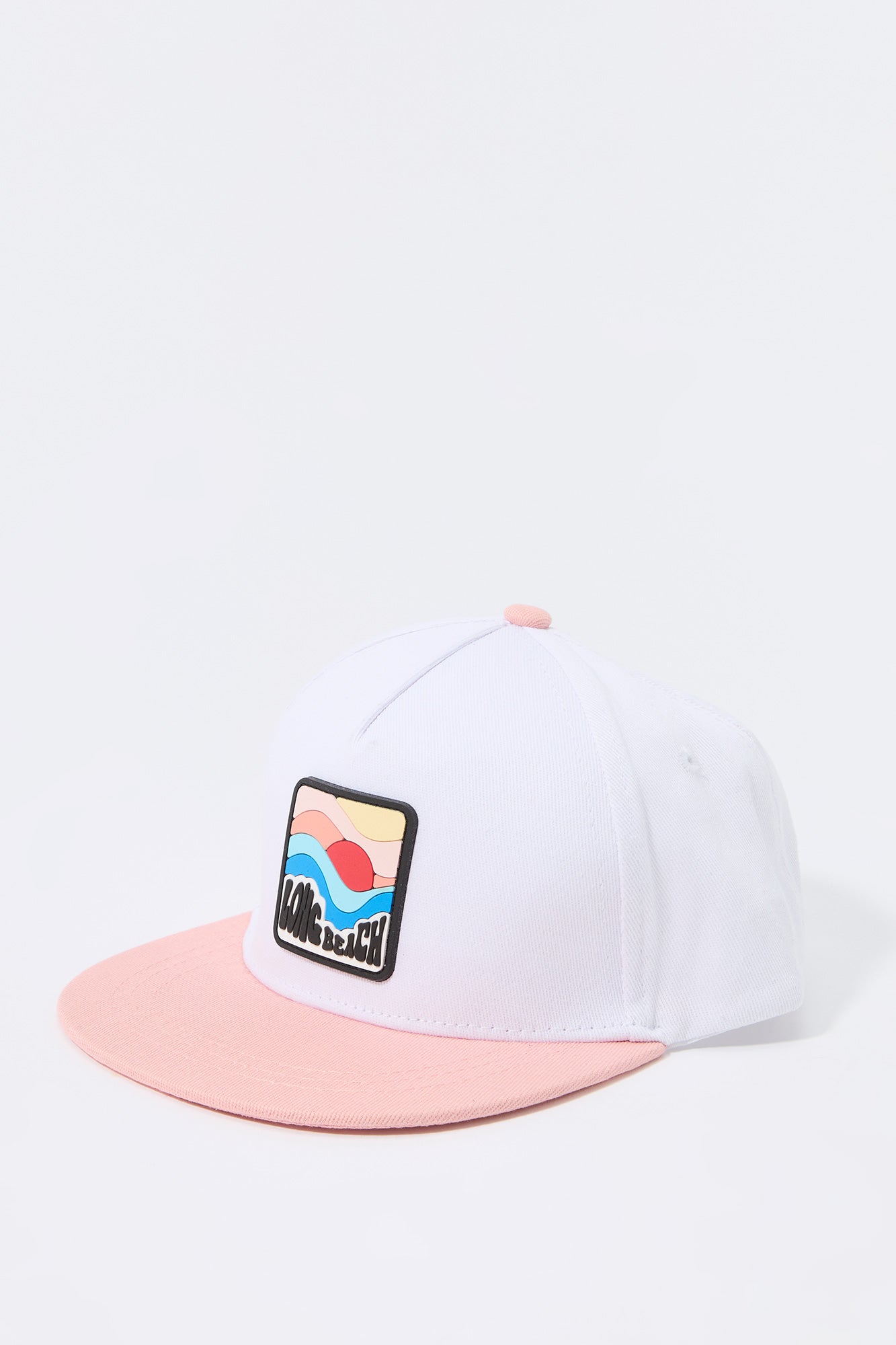 Boys Long Beach Patch Snapback Hat