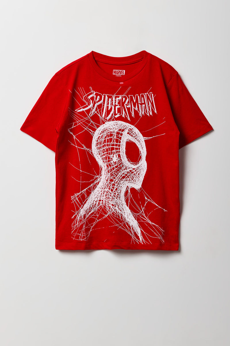 T-shirt avec motif brodé Spider-Man pour enfant