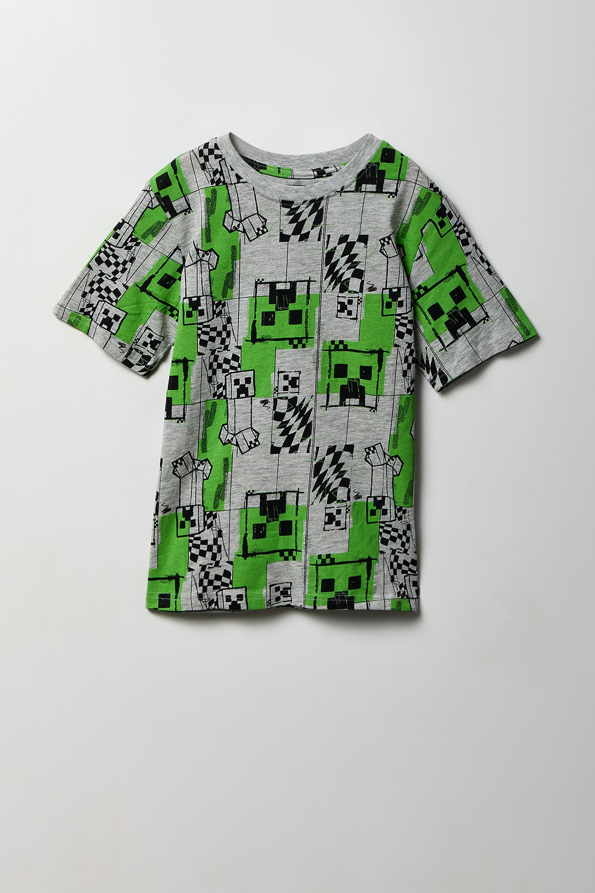 T-shirt à imprimé Minecraft pour enfant
