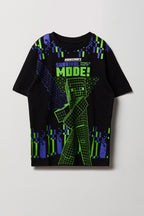 T-shirt à imprimé Minecraft pour enfant