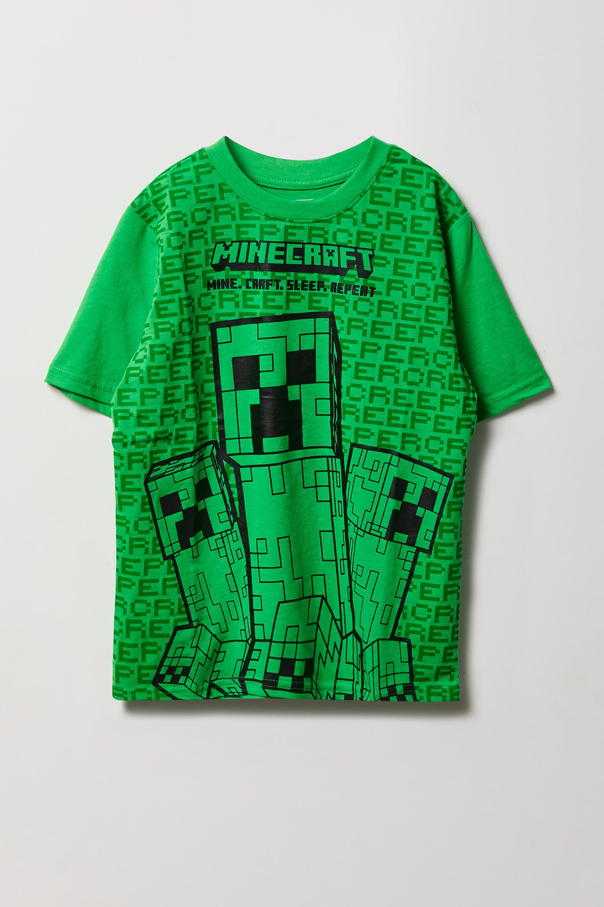 T-shirt à imprimé Minecraft pour enfant