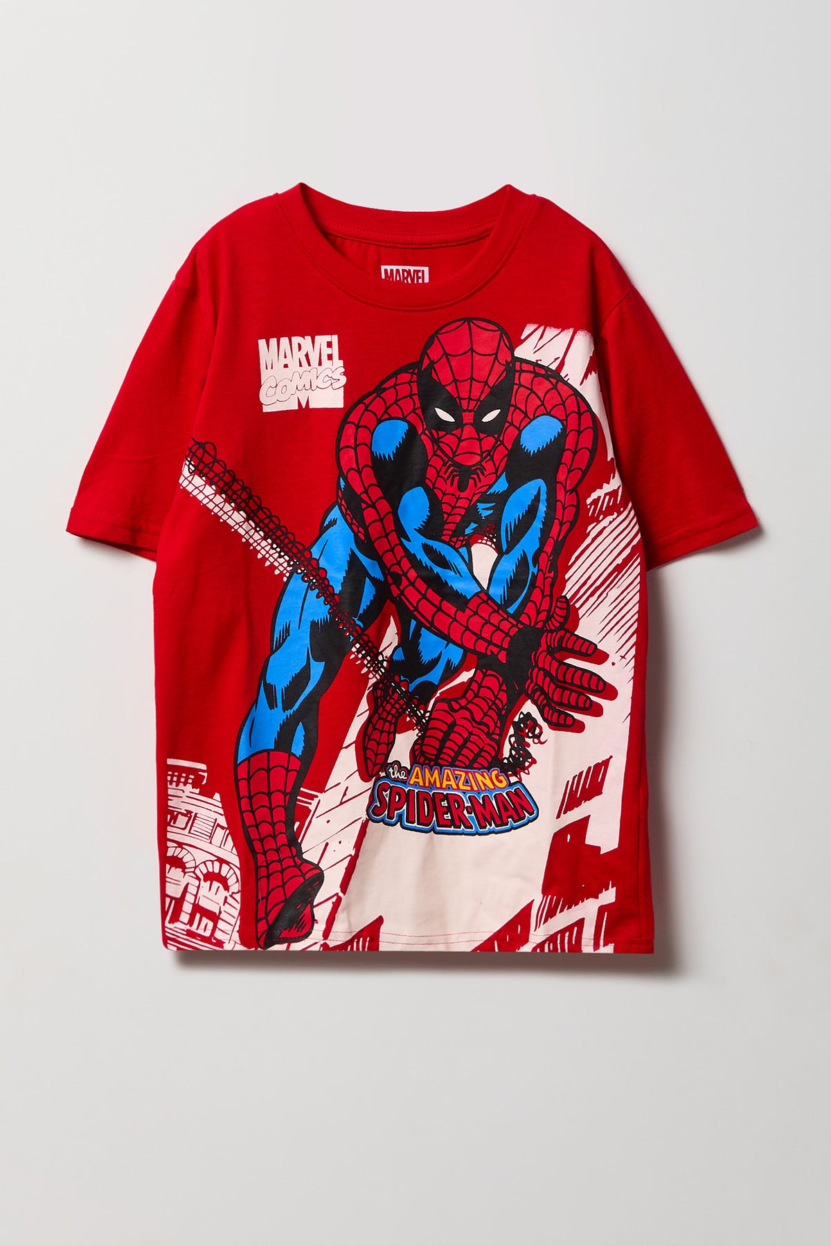 T-shirt à imprimé The Amazing Spider-Man pour enfant