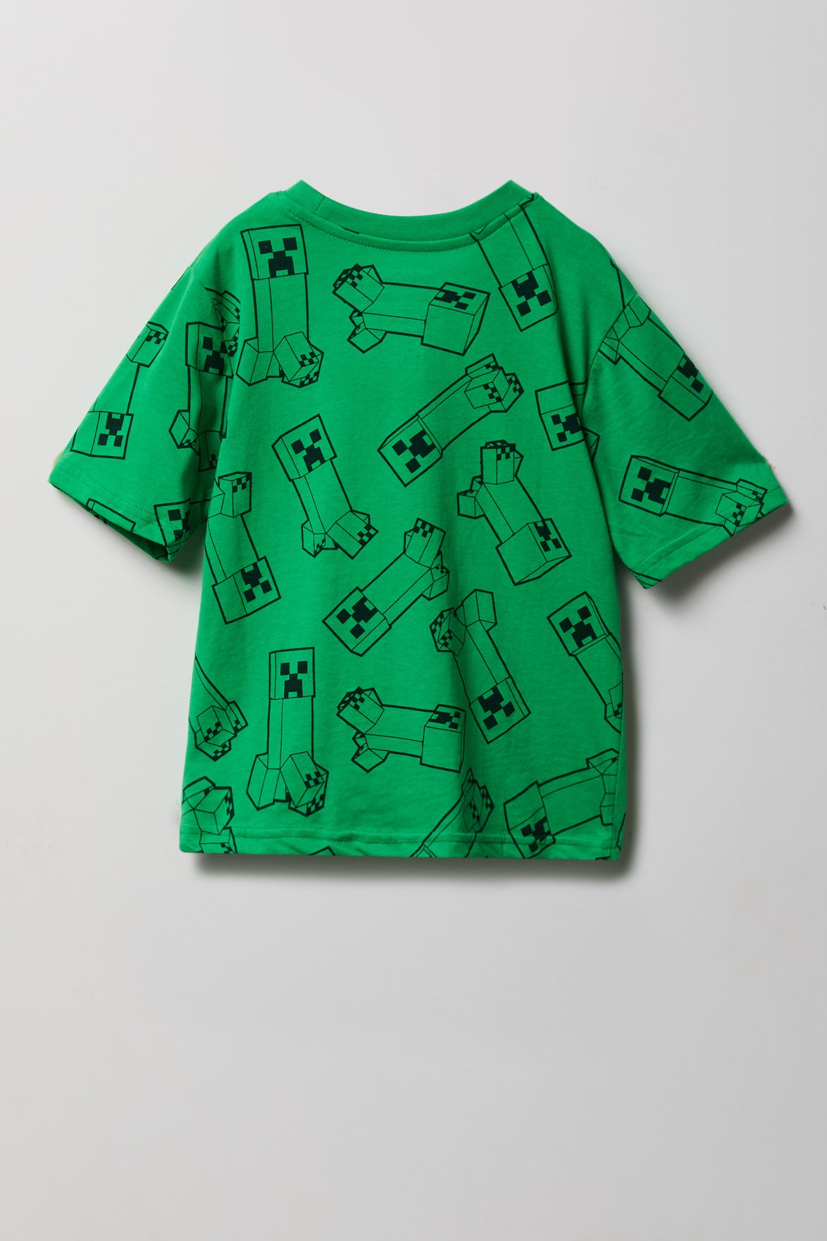 Alt View 2. Kids Minecraft Graphic T-Shirt - Green