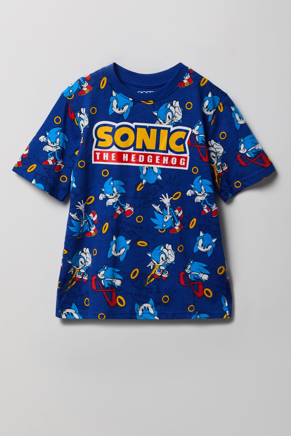 T-shirt à imprimé Sonic the Hedgehog pour enfant