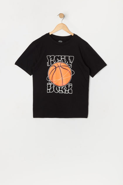 Boys New York Basketball Graphic T-Shirt