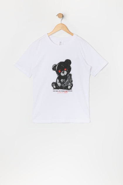 Boys Robo Teddy Graphic T-Shirt