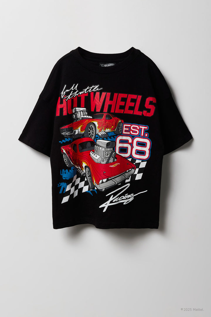 T-shirt à imprimé Hot Wheels™ en relief pour enfant