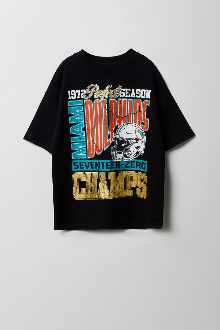 T-shirt à imprimé Miami Dolphins pour enfants