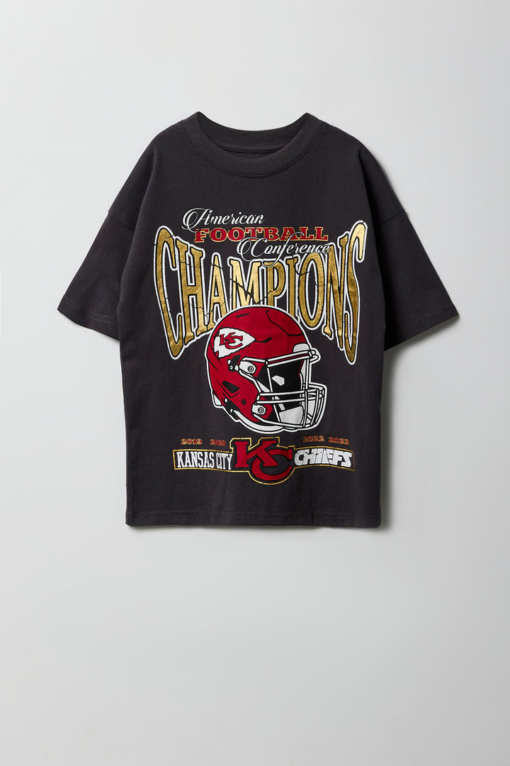 T-shirt à imprimé Kansas City Chiefs pour enfants