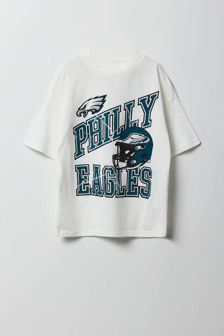 T-shirt à imprimé Philadelphia Eagles pour enfants