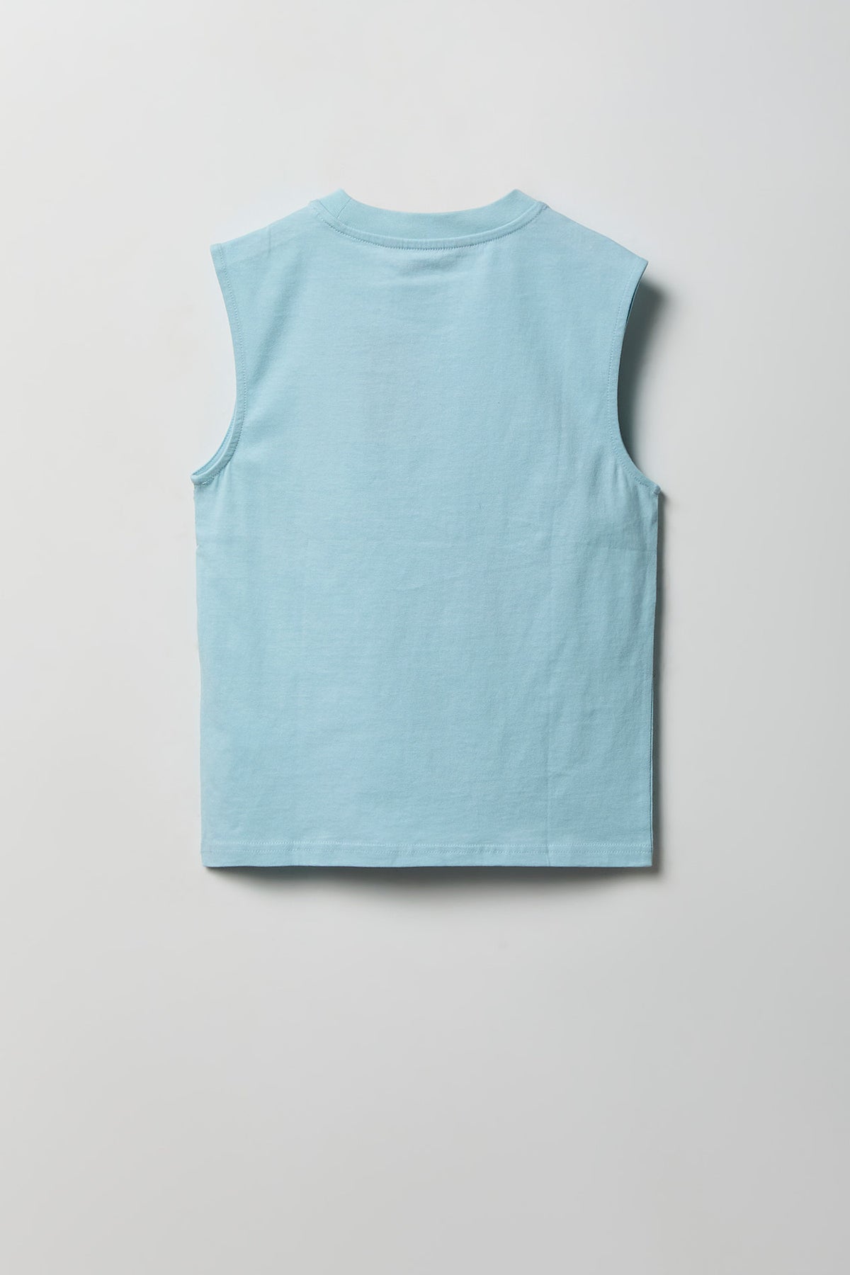 Alt View 2. Boys City Graphic Tank - Light Blue