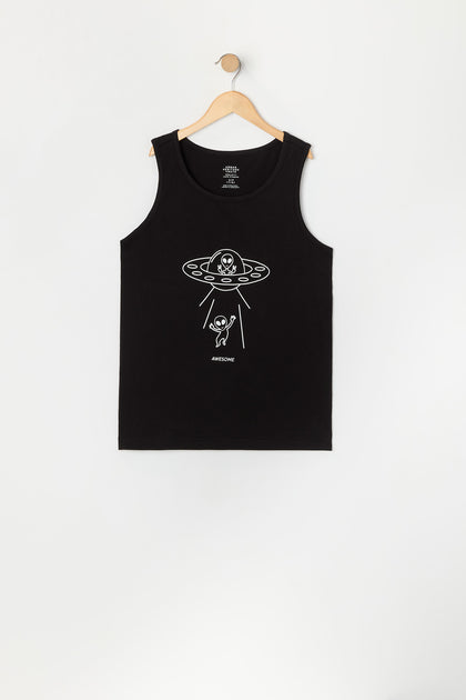 Boys Awesome Alien Graphic Tank