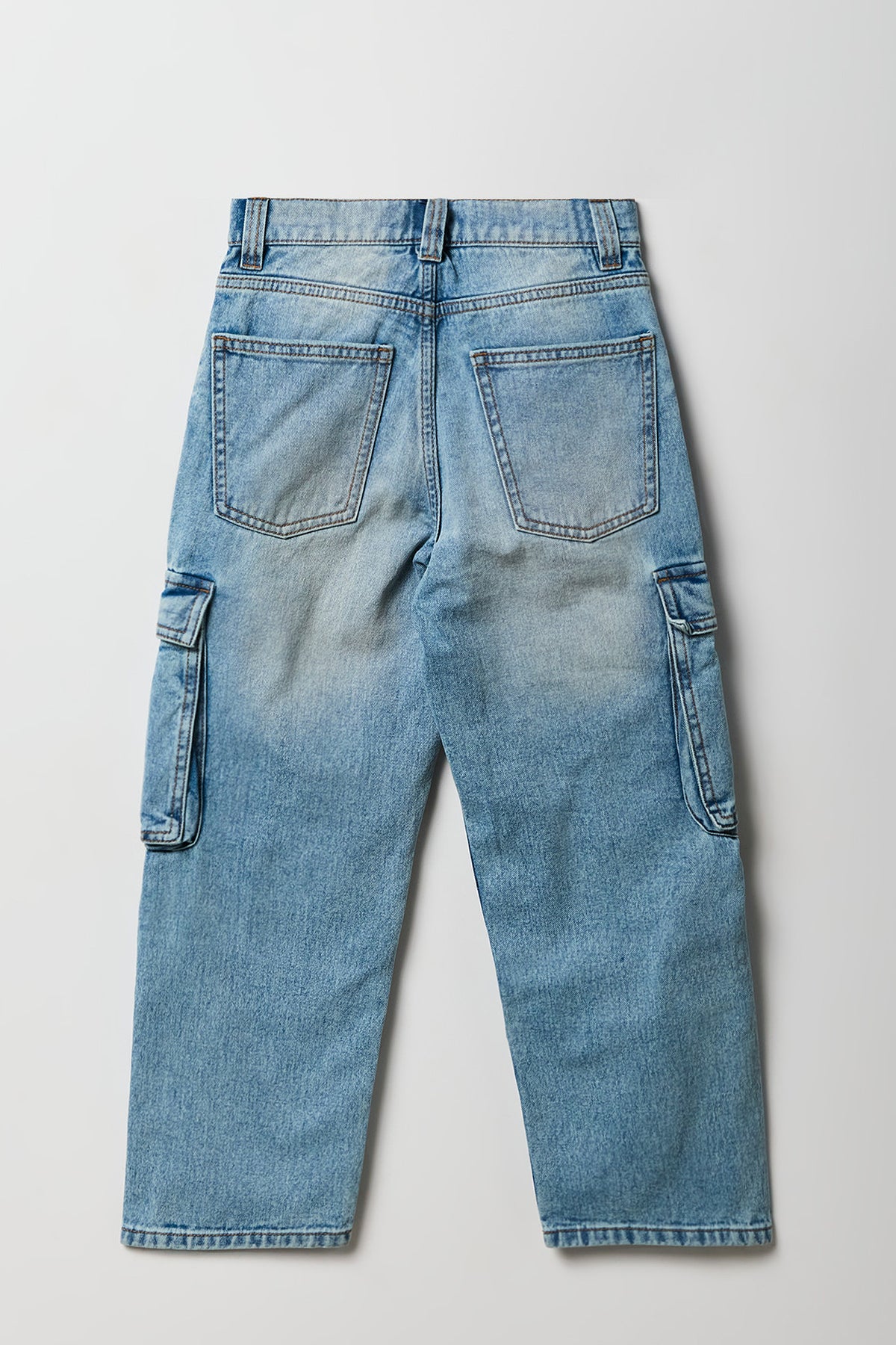 Vue alternative 2. Jean cargo baggy pour garçons